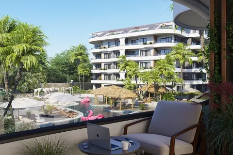 1+1 Lejlighed  i Alanya, Antalya, Tyrkiet Nr. 223648 - 24