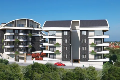 1+1 Lejlighed  i Alanya, Antalya, Tyrkiet Nr. 223648 - 8