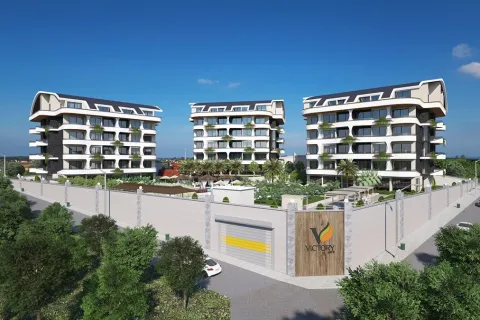 1+1 Lejlighed  i Alanya, Antalya, Tyrkiet Nr. 223648 - 16