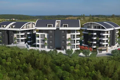 1+1 Lejlighed  i Alanya, Antalya, Tyrkiet Nr. 223648 - 7