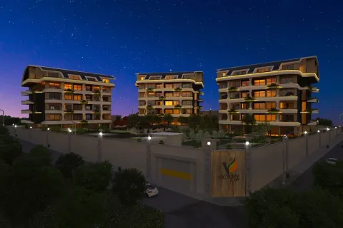 1+1 Lejlighed  i Alanya, Antalya, Tyrkiet Nr. 223648 - 10