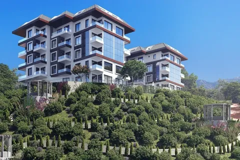 1+1 Lägenhet  i Alanya, Antalya, Turkiet Nr. 223645