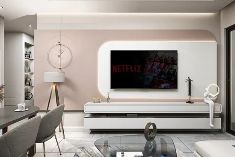 آپارتمان در  Alanya ، ترکیه 1 خوابه ، 63 متر مربع.  شماره 223644 - 19