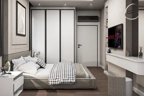 آپارتمان در  Alanya ، ترکیه 1 خوابه ، 63 متر مربع.  شماره 223644 - 29