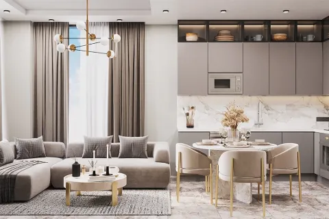 آپارتمان در  Alanya ، ترکیه 1 خوابه ، 58.1 متر مربع.  شماره 223643 - 19