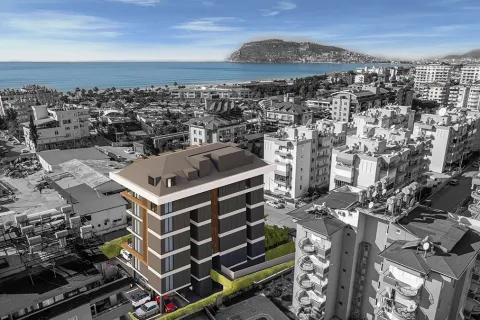 آپارتمان در  Alanya ، ترکیه 1 خوابه ، 58.1 متر مربع.  شماره 223643 - 2