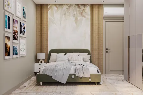 آپارتمان در  Alanya ، ترکیه 1 خوابه ، 58.1 متر مربع.  شماره 223643 - 14