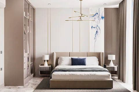 آپارتمان در  Alanya ، ترکیه 1 خوابه ، 58.1 متر مربع.  شماره 223643 - 12