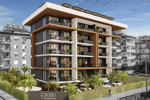 Daire  1+1  Alanya, Antalya, Türkiye №223643