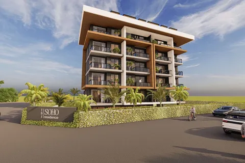 آپارتمان در  Alanya ، ترکیه 1 خوابه ، 58.1 متر مربع.  شماره 223643 - 5