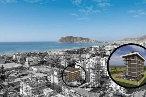 آپارتمان در  Alanya ، ترکیه 1 خوابه ، 58.1 متر مربع.  شماره 223643 - 10