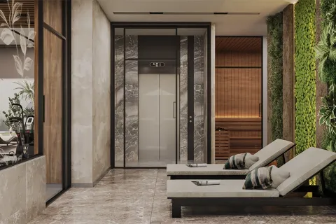 آپارتمان در  Alanya ، ترکیه 1 خوابه ، 58.1 متر مربع.  شماره 223643 - 25