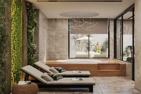 آپارتمان در  Alanya ، ترکیه 1 خوابه ، 58.1 متر مربع.  شماره 223643 - 26