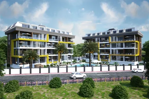 1+1 Lejlighed  i Alanya, Antalya, Tyrkiet Nr. 223649 - 9