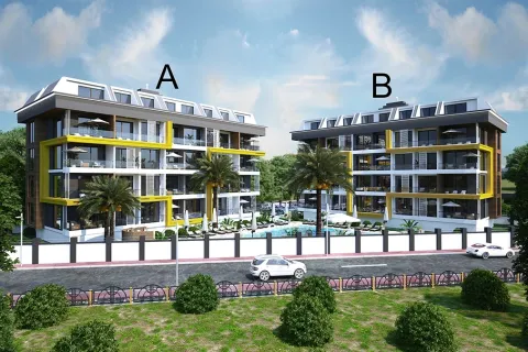 1+1 Lejlighed  i Alanya, Antalya, Tyrkiet Nr. 223649 - 10