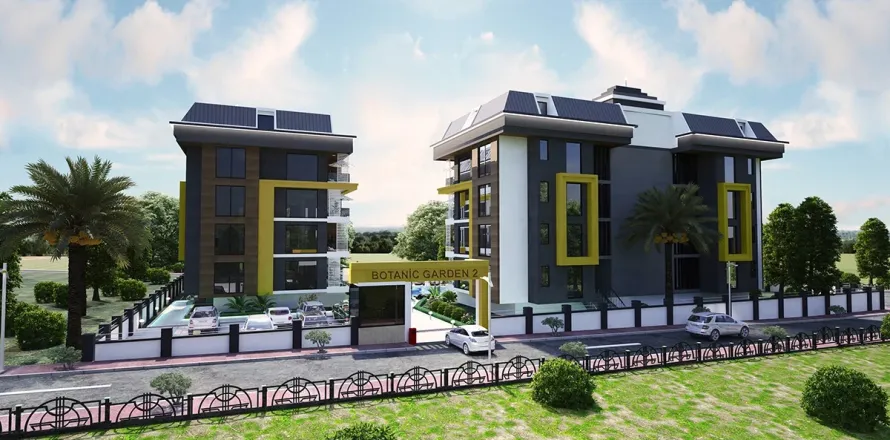 1+1 Lejlighed  i Alanya, Antalya, Tyrkiet Nr. 223649