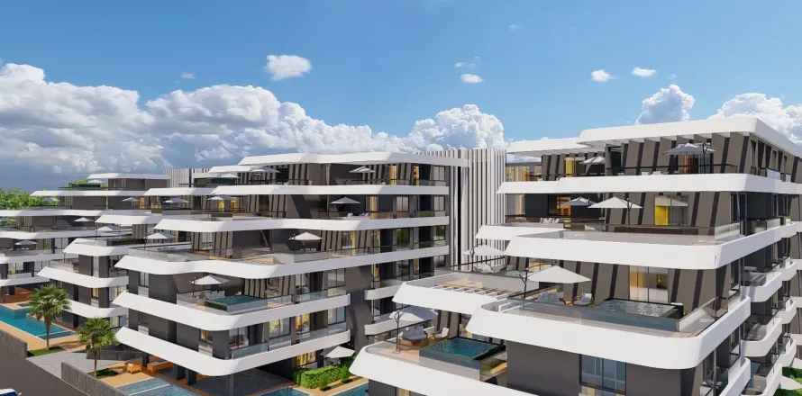 Квартира  2+1 в Аксу, Анталья, Турция №222093