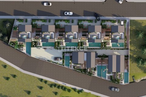 3+1 Villa  in Alanya, Antalya, Türkei Nr. 227684 - 12