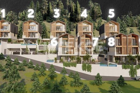 3+1 Villa  in Alanya, Antalya, Türkei Nr. 227684 - 3