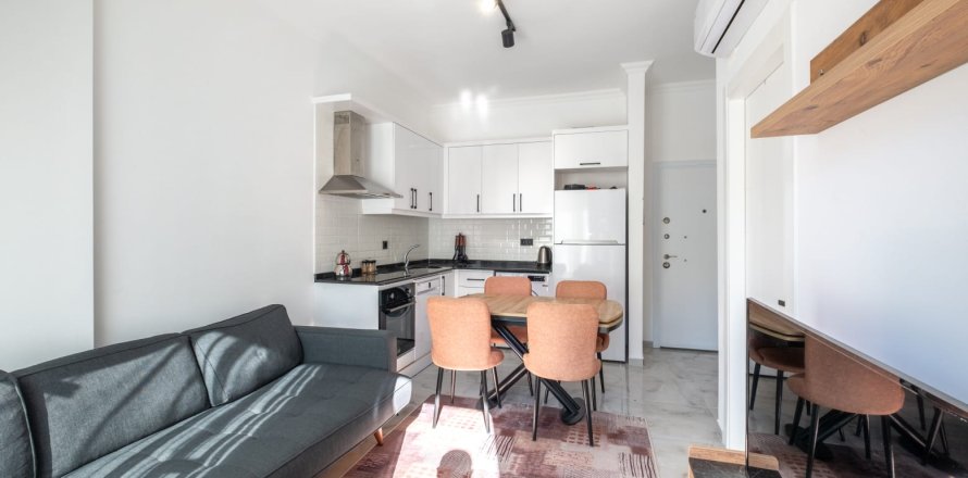 1+1 Lejlighed  i Alanya, Antalya, Tyrkiet Nr. 216644
