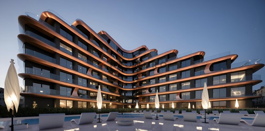 آپارتمان در Aksu ، ترکیه 2 خوابه ، 89 متر مربع. شماره 206793