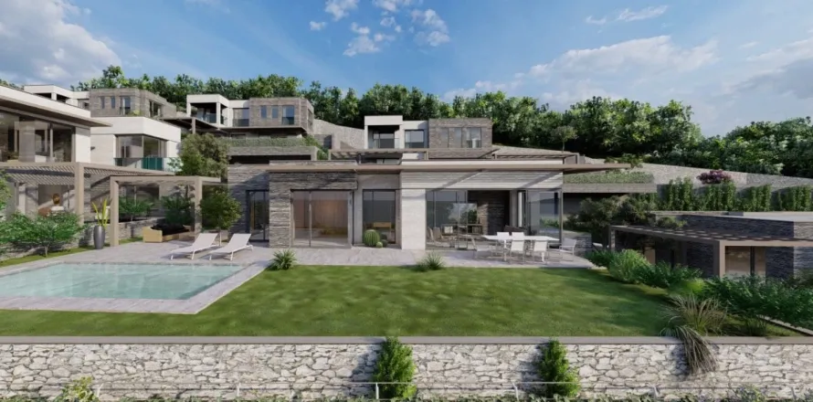 آپارتمان در  Beldibi ، ترکیه 5 خوابه ، 337 متر مربع.  شماره 223858