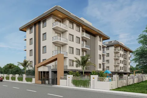 آپارتمان در  Alanya ، ترکیه 1 خوابه ، 55 متر مربع.  شماره 223588 - 9