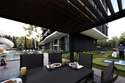 Продажа квартиры  в Аланье, Анталье, Турция 1+1, 67.5м2, №223590 – фото 8