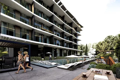 Продажа квартиры  в Аланье, Анталье, Турция 1+1, 67.5м2, №223590 – фото 6