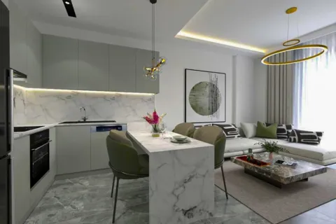 Продажа квартиры  в Аланье, Анталье, Турция 1+1, 63м2, №223585 – фото 12