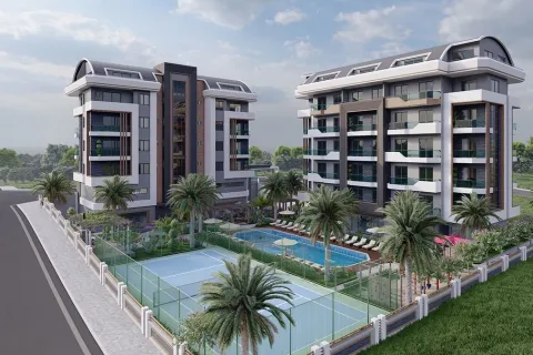 1+1 Wohnung  in Alanya, Antalya, Türkei Nr. 223587 - 1