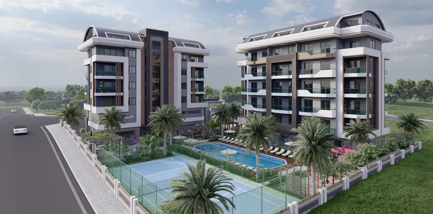 1+1 Wohnung  in Alanya, Antalya, Türkei Nr. 223587