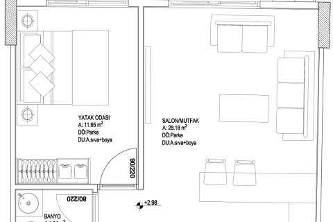 Wohnung  in Mugla, Türkei Nr. 224197 - 4