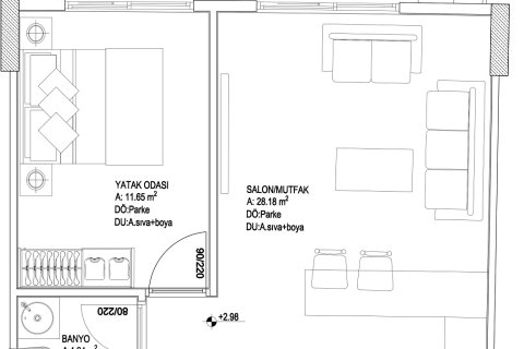 Wohnung  in Mugla, Türkei Nr. 224196 - 4