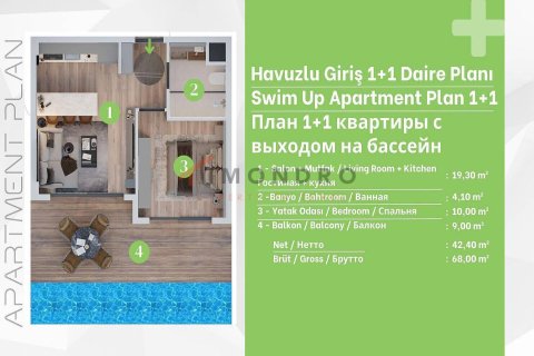 Apartment for sale  in Aksu, Antalya, Turkey, 68m2, No. 222242 – photo 26