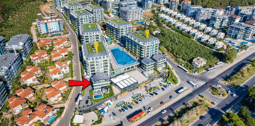 Вилла 6+1 в Каргыджаке, Аланья, Анталья, Турция №229231