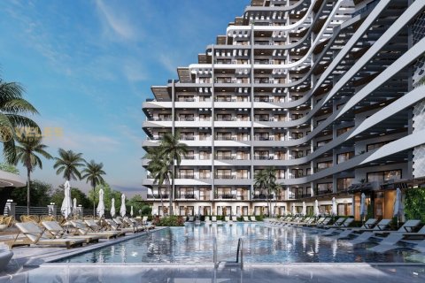 آپارتمان در  Gemikonagi ، ترکیه 1 خوابه ، 58 متر مربع.  شماره 214327 - 7