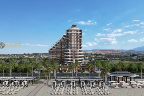 آپارتمان در  Gemikonagi ، ترکیه 1 خوابه ، 58 متر مربع.  شماره 214327 - 14