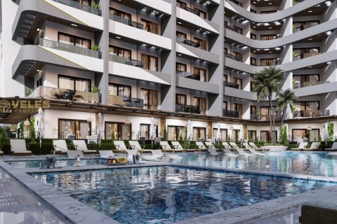 آپارتمان در  Gemikonagi ، ترکیه 1 خوابه ، 58 متر مربع.  شماره 214327 - 1