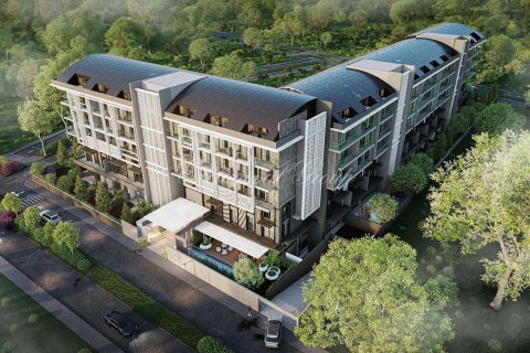 آپارتمان در  Antalya ، ترکیه 1 خوابه ، 64 متر مربع.  شماره 212566 - 2