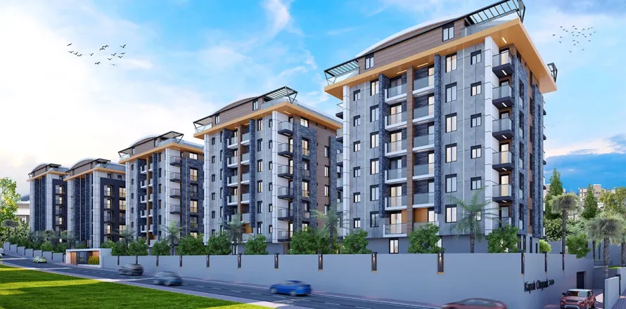 1+1 Leilighet  i Dosemealti, Antalya, Tyrkia Nr. 223495