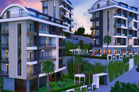 Daire  1+1  Alanya, Antalya, Türkiye №223496