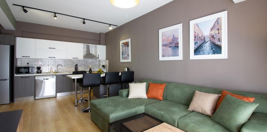 آپارتمان در Dogankoy،  Girne ، ترکیه 2 خوابه ، 75 متر مربع.  شماره 214622