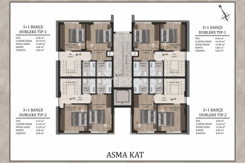 3+1 Wohnung  in Antalya, Türkei Nr. 212077 - 13