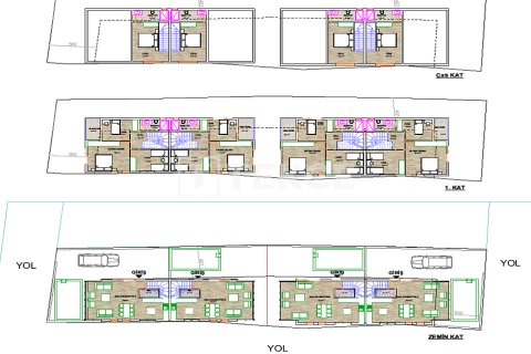 4+1 Villa  i Urla, Izmir, Tyrkia Nr. 212075 - 5