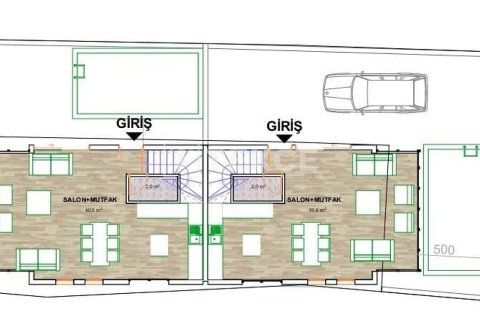 4+1 Villa  i Urla, Izmir, Tyrkia Nr. 212075 - 6