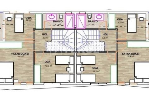 4+1 Villa  i Urla, Izmir, Tyrkia Nr. 212075 - 7