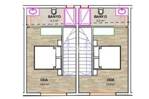 4+1 Villa  i Urla, Izmir, Tyrkia Nr. 212075 - 8