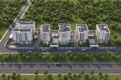 آپارتمان در  Antalya ، ترکیه 3 خوابه ، 152 متر مربع.  شماره 226774 - 2