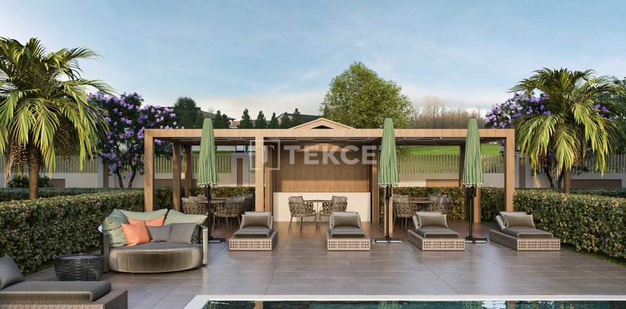 آپارتمان در  Antalya ، ترکیه 2 خوابه ، 104 متر مربع.  شماره 226773